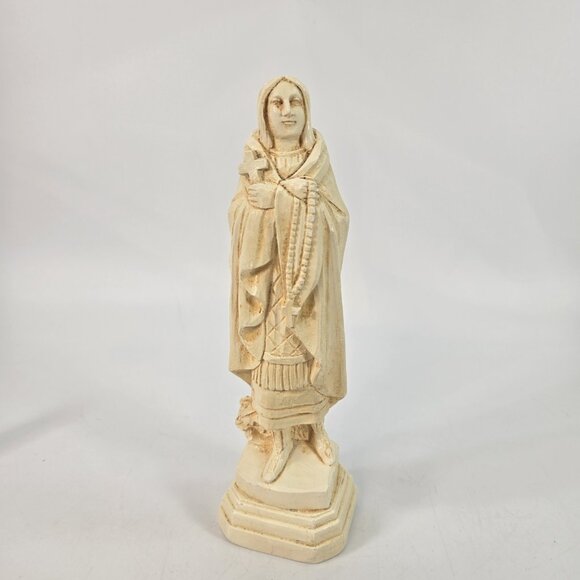 St Kateri Tekakwitha Vintage Figurine Statuette - Picture 2 of 7